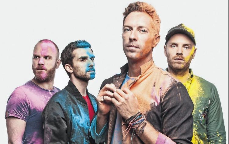 Coldplay is here