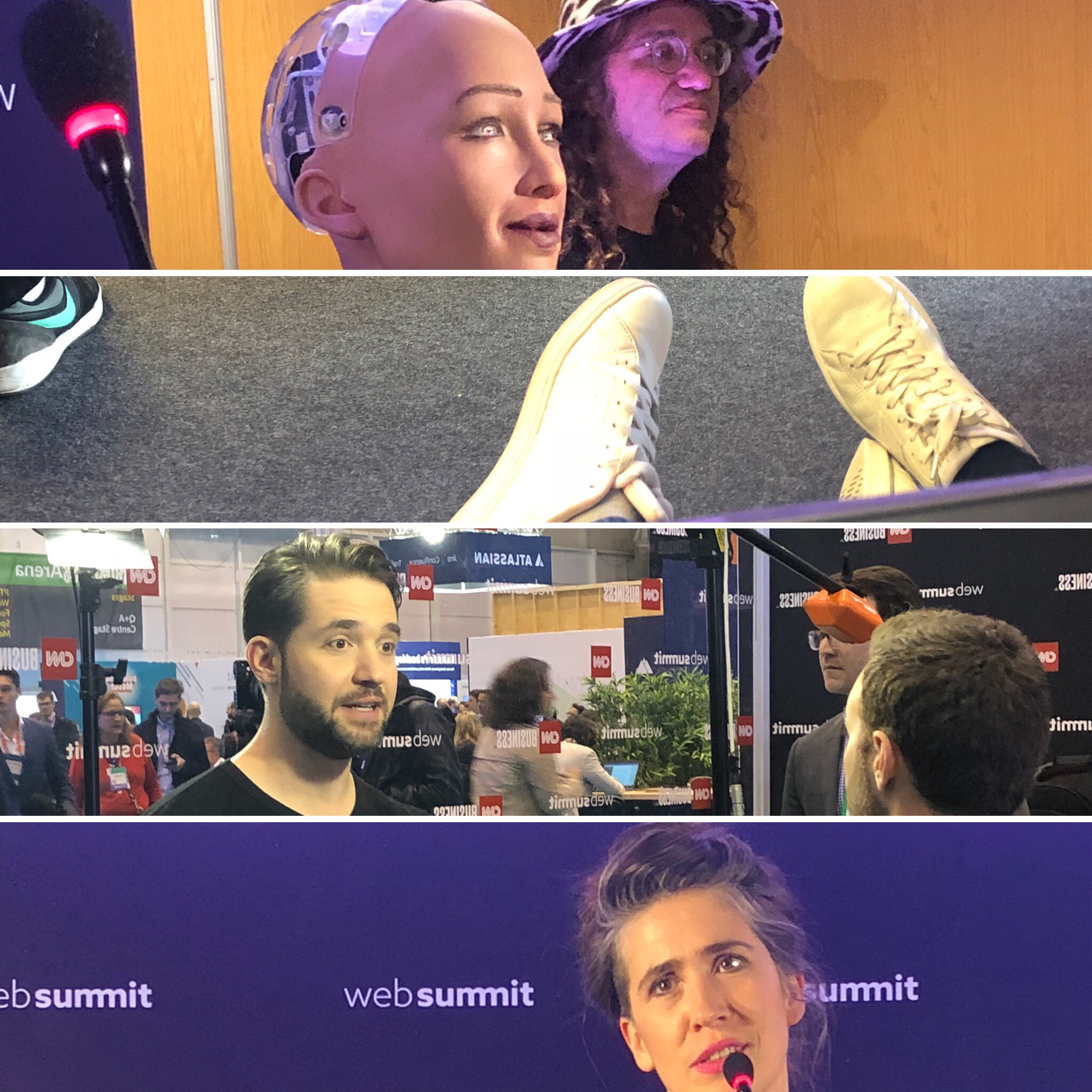 Felt like a Rockstar at day 2 of the Web Summit